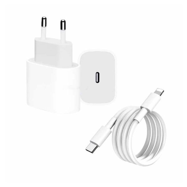 Cell N Tech 18W Fast USB-C Power Adapter With Cable For iPhone 11 Pro Max