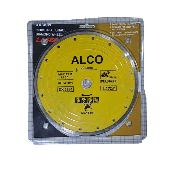 Alco Cutting Disc Diamond Blade Turbo 115mm