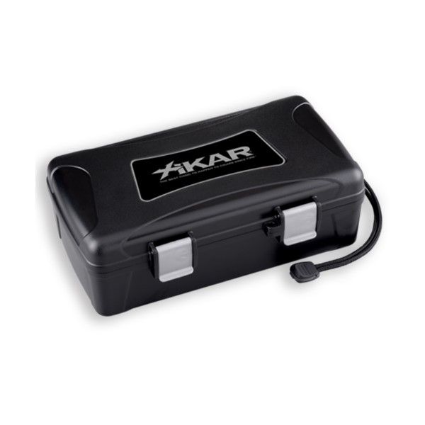Xikar Cigar Travel Humidor - Holds 10 Cigars