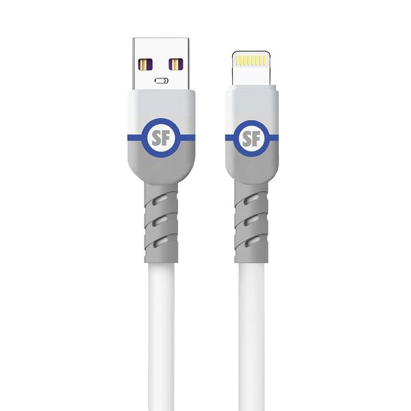 SUPA FLY 60W USB to Lightning Sync &amp; Charge Cable 2m - White