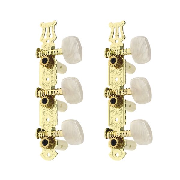 Alice 19CP Gold Plated Machine Head Set