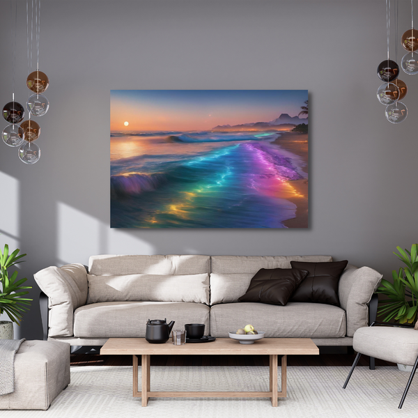 Canvas Wall Art - Lunar Tide Artwork