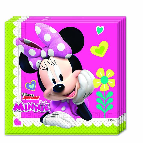 Minnie Happy Helpers 2Ply Paper Napkins 33cmx33cm