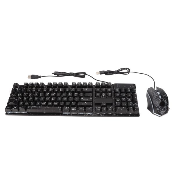 Keyboard Mouse Combo Gaming 104 Key Backlit