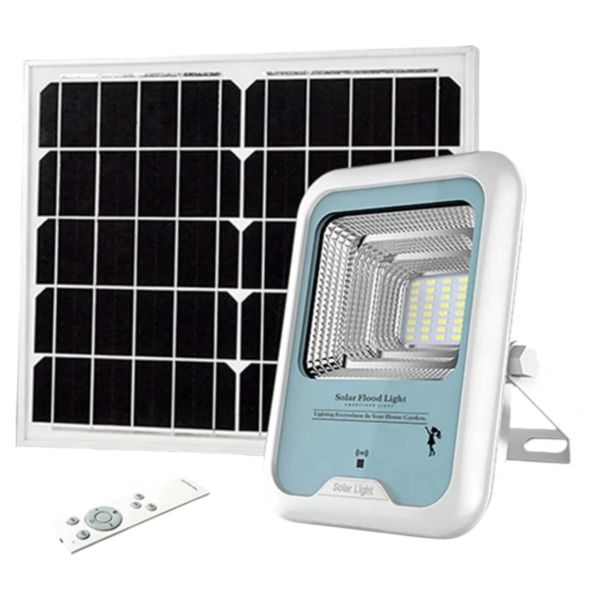 Solar Flood Light - Courtyard Light and Solar Panel - 60W