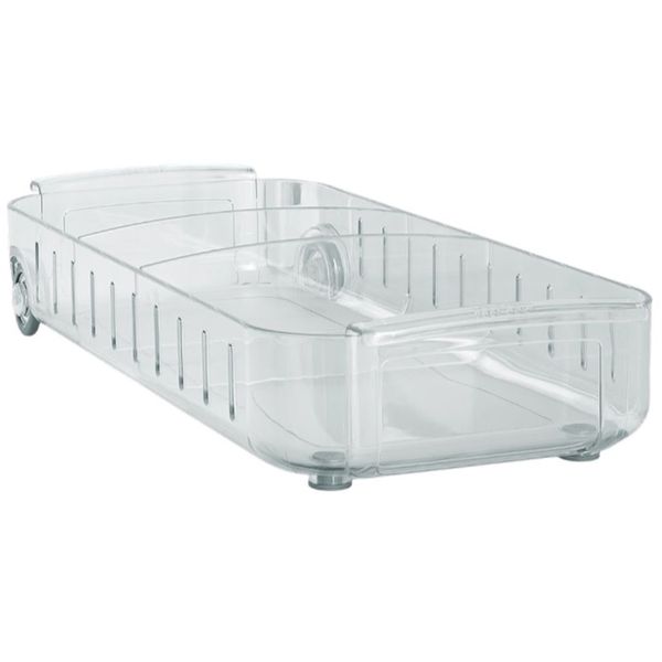 YouCopia RollOut 15cm Fridge Caddy - Clear