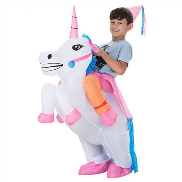 Airmate - Inflatable Unicorn Ride-On Costume - Small