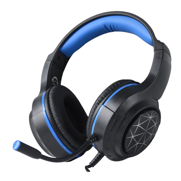 FX-06 - Super Bass Gaming Wired Headset With HD Microphone - Black &amp; Blue