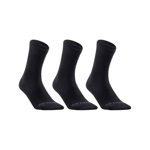 Artengo High Sports Socks rs 160 Tri-pack - Black