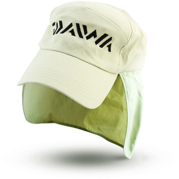 Daiwa Fishermans Cap Uv Protected, Stone