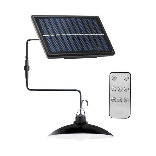 Solar Powered Waterproof Pendant LED Light with Remote Control