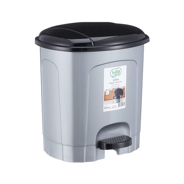 Hobby Life Lotus 5.5L Effortless Waste Management Pedal Dustbin - 011100