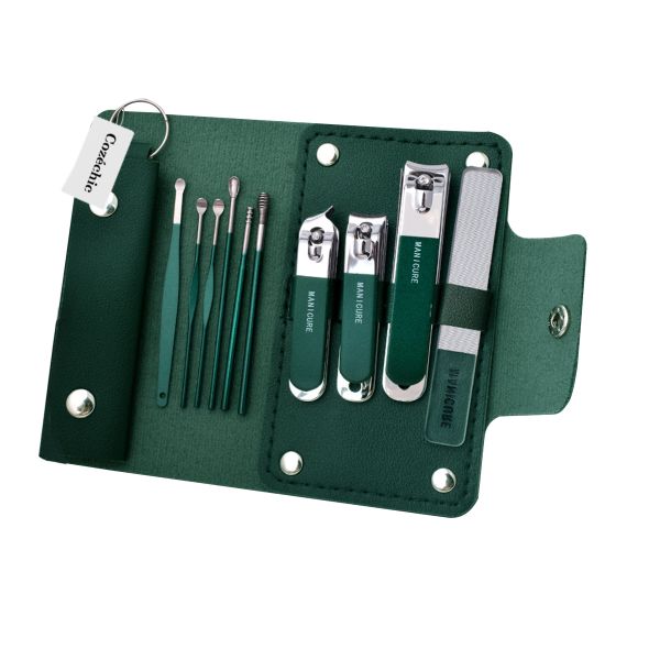 Cozéchic - Nail Clipper Set 10 Manicure Pedicure Cutter Kit Ear Pick Set