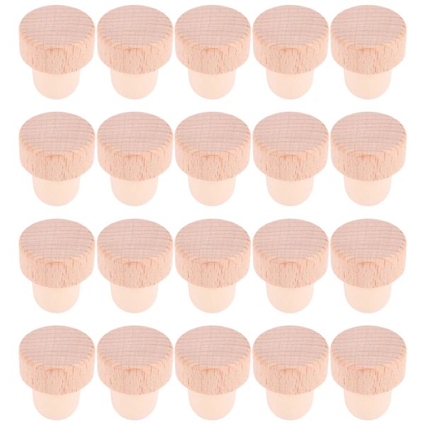 20 Pieces T Shape Wine Corks Tasting Corks T Shape Wine Corks