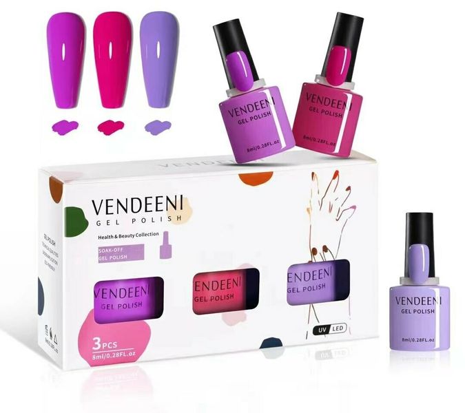 Vendeeni 3pcs Set 7.5ml Gel Polish - Set 3