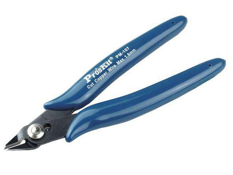 Pro'sKit PM-107 Micro Cutting Plier (130mm, SK5 Steel)