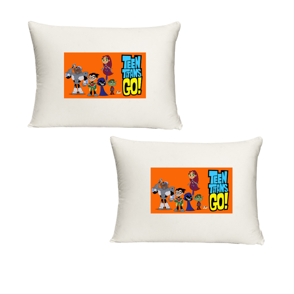BG - Teen Titan Go Twin Standard Pillow Cases