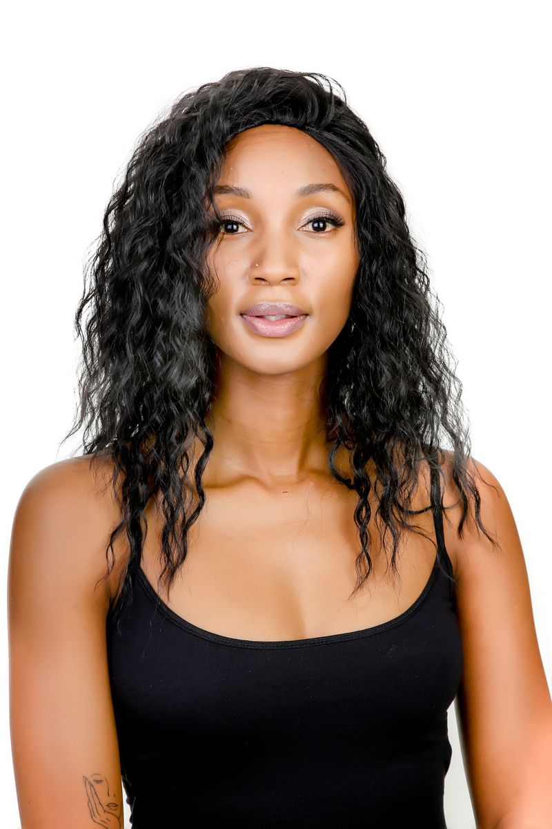 Long Size Beautiful Synthetic Hair Wig Nadia 1B | Shop Today. Get it ...