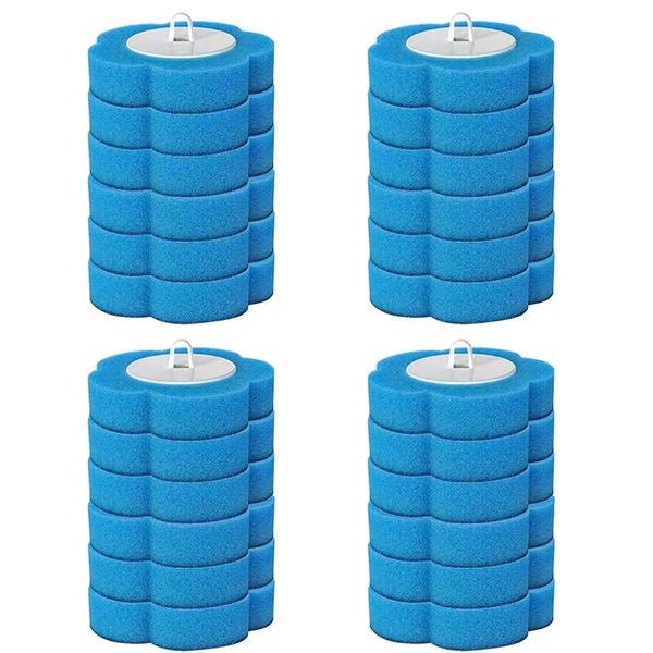 Toilet Stick Refills - 24 Disposable Toilet Brush Heads, Replacement Head