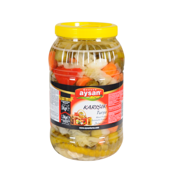 Turkish Mixed Pickles 1600g - Aysan