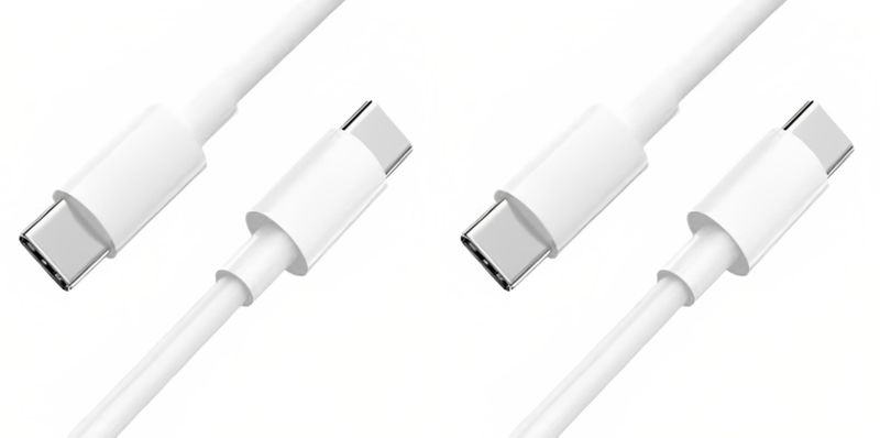 Fast Charging Type-C To Type-C Cables. Pack of 2