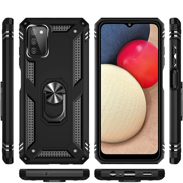 Shockproof Armor Stand Case For Samsung Galaxy A03 Core