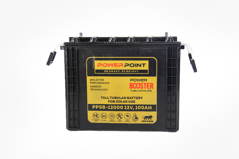 Powerpoint 12v 100Ah Tubular Battery