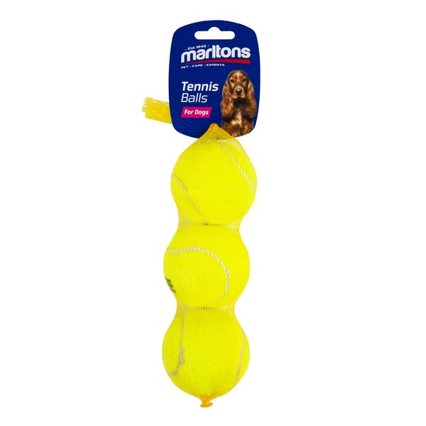 Marltons 3 Pack Tennis Ball Regular