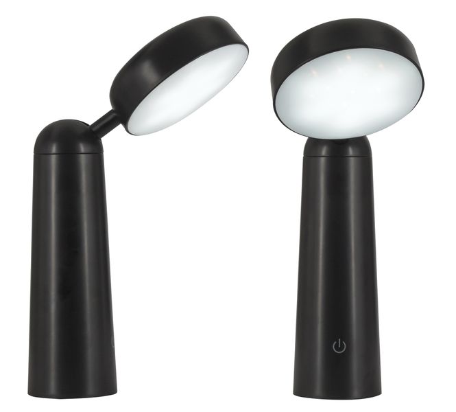 TL658 BLACK: The Rechargeable Table Lamp That Brightens Any Space