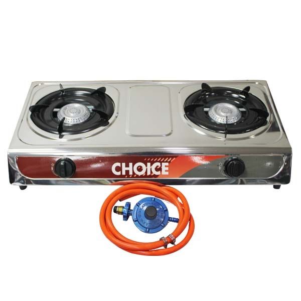 Choice Stainless Steel Gas Stove, W/P