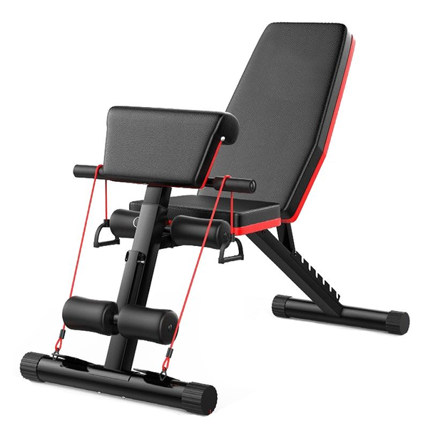 Adjustable Weight Bench - Foldable Full-Body Exercise Bench