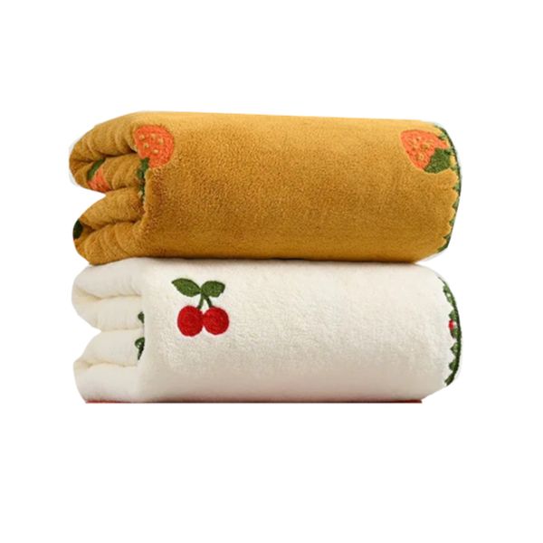 Decor Hand Towel Embroidered Fruit Set of 2 - 75cm