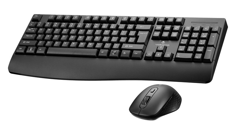 Volkano Meteor Series Ergonomic Wireless Keyboard and Mouse Combo