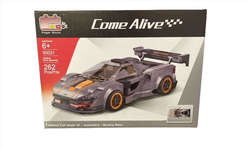 Famous Car Model Building Blocks Lego Set