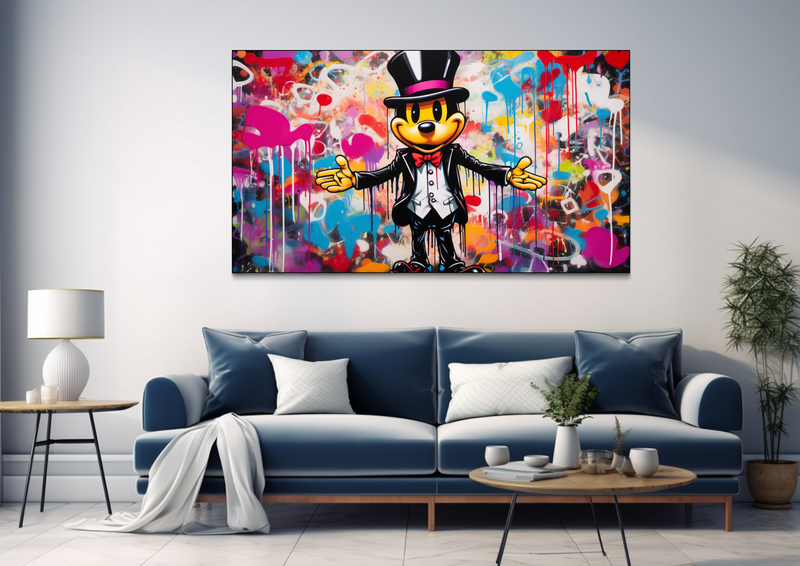 Canvas Wall Art - Urban Expression Abstract - BK0296