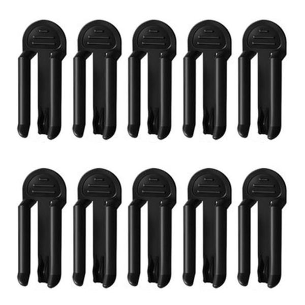 Decor Fixed Trash Can Rubbish Bag Clip Clamp (8cm) - 10pc