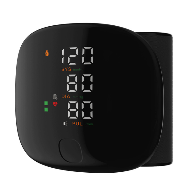 Wrist Blood Pressure Monitor - Digital Oscillometric BP &amp; Pulse Tracker