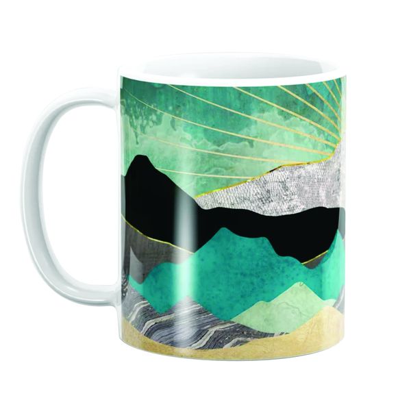 PepperSt mug - Peacock Vista
