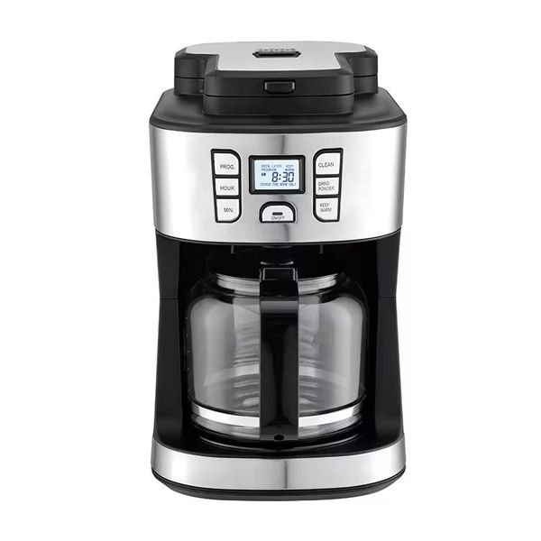 2-in-1 Grinder Household Automatic Coffee Maker Machine