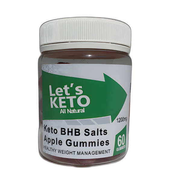 Lets Keto BHB Salts Gummies 1200MG