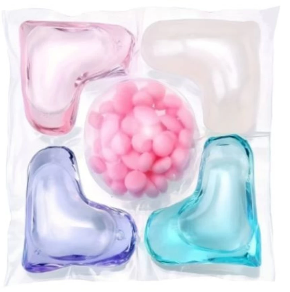 5 in 1 floral scented Detergent Pods with Fabric Softener (Pack of 150)