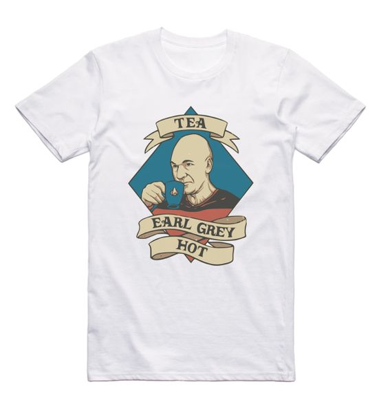 Star Trek: Picard &amp; Tea T-Shirt