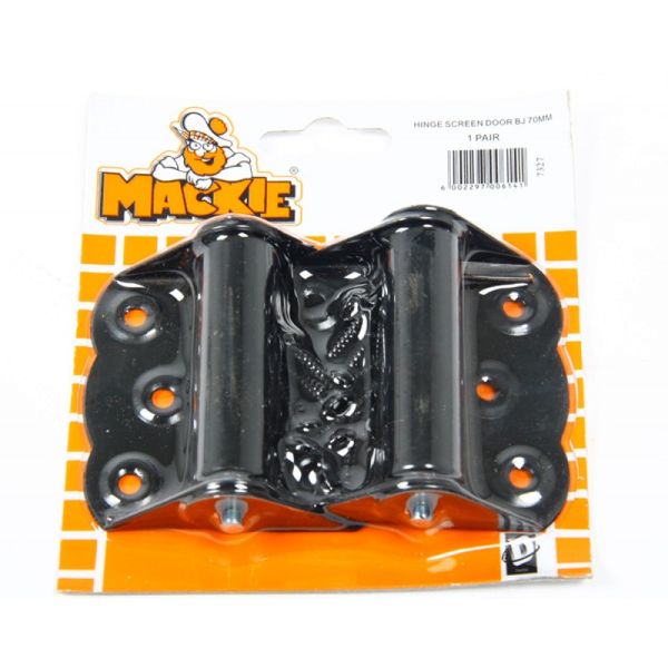 Bulk Pack x 5 Mackie Hinge Black Screen Door Japan 76mm