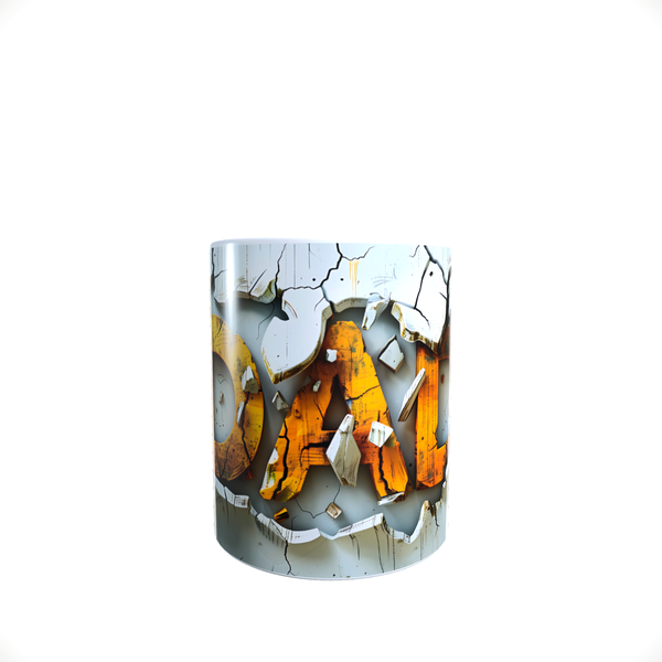 3D Graffiti Dad Fathers Day Coffee Mug A6
