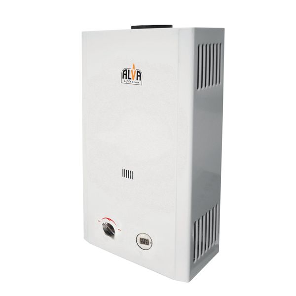 ALVA 12L Gas Water Heater | Instant Hot Water | Domestic Use | LPGSA Cert
