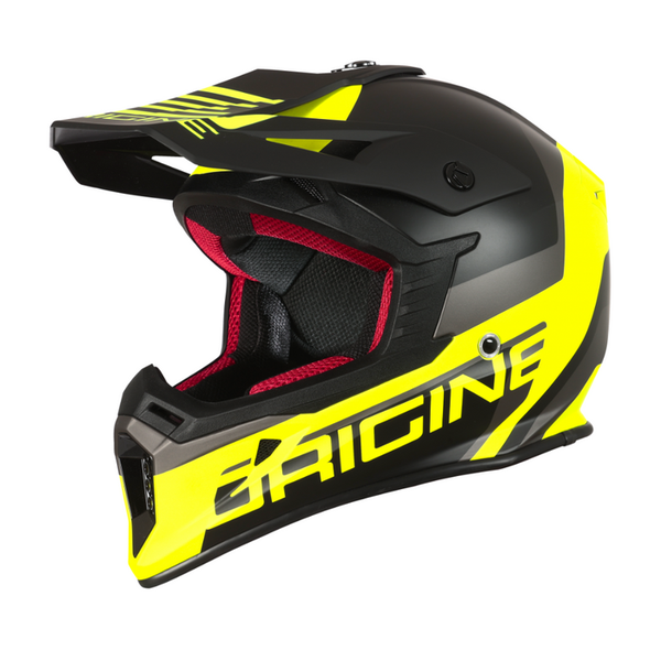 Origine Hero MX Fluo Yellow/Black Helmet