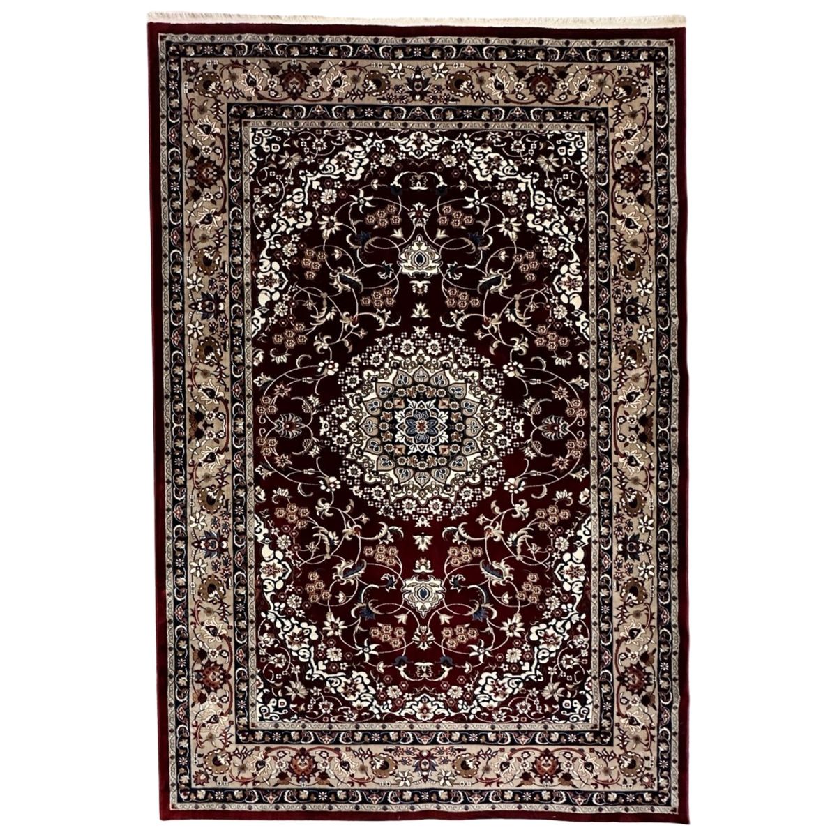 300cm by 200cm - Exclusive Persian Red KASHAN Style Area Rug / Carpet ...