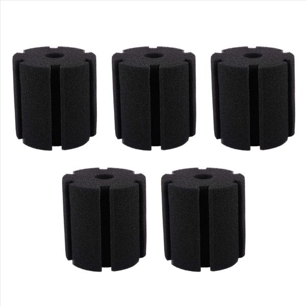 5X Aquarium Filter Biochemical Sponge Foam Replacement Black