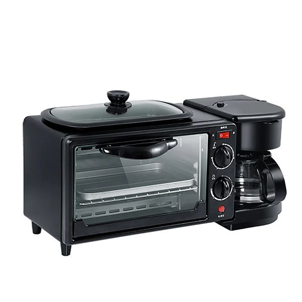 DH - Multifunction Household 3 In 1 Breakfast Station Coffee Maker - 1250W