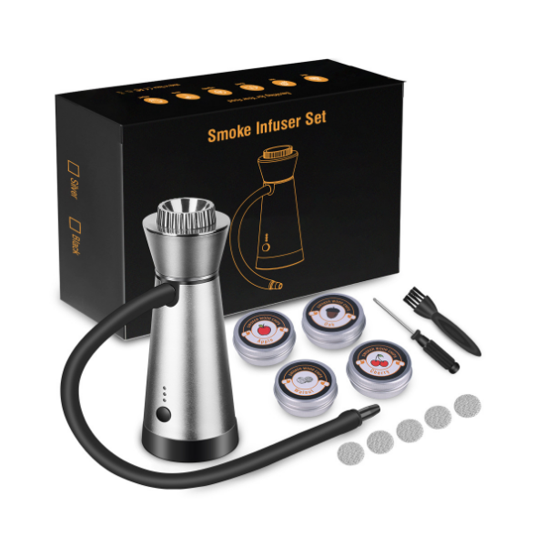 Electric Smoke Infuser Kit for Food &amp; Cocktails with Wood Chips